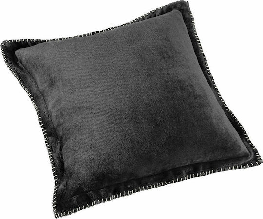 Guy Laroche Velvet Fleece Blanket Set Super Double 220x240cm Anthracite