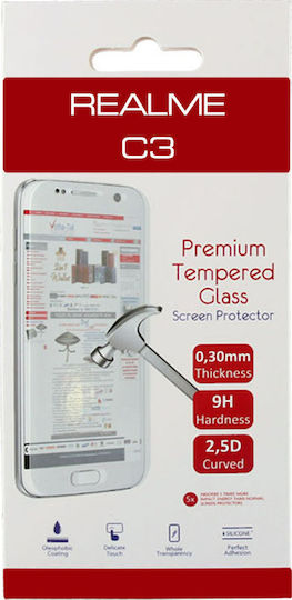 Volte-Tel Tempered Glass (Realme C3)