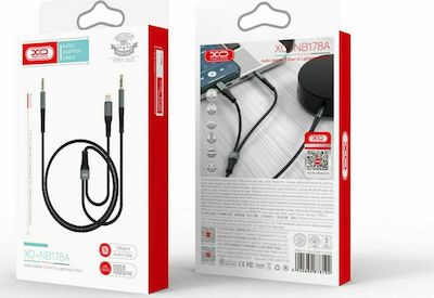 XO Cable 3.5mm male - 3.5mm male / Lightning male 1m (16.005.0117) 1pcs