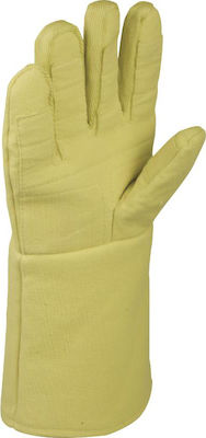 Delta Plus Terk 500 Gloves for Work Yellow Fireproof