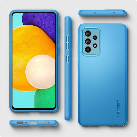 Spigen Thin Fit Silicone Back Cover Blue (Galaxy A52 / A52s)