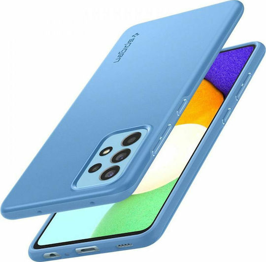 Spigen Thin Fit Silicone Back Cover Blue (Galaxy A52 / A52s)