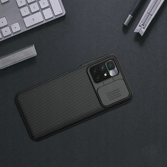 Nillkin Camshield Umschlag Rückseite Silikon 0.2mm Schwarz (Redmi 10 / 10 2022)