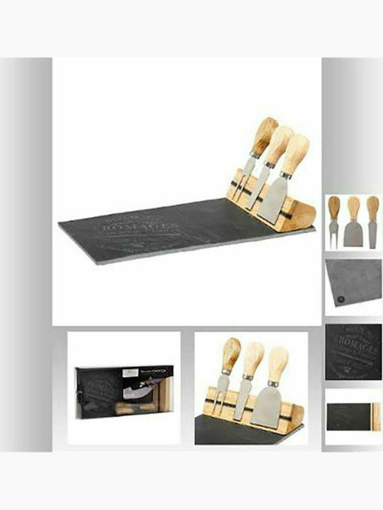 Atmosphera Platou de Servire pentru Brânzeturi din Piatră 30x15.5buc 4buc