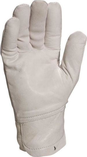 Delta Plus GFBLE Gloves for Work Beige Leather 1pcs
