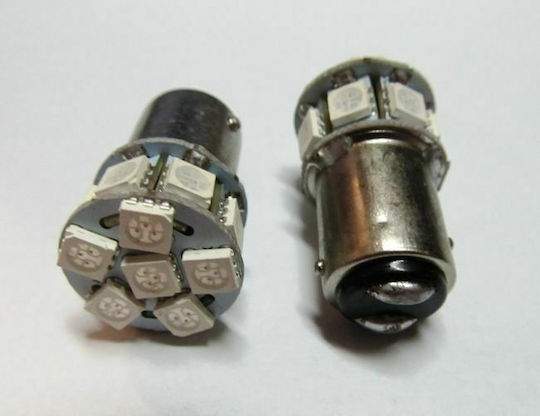 Lampen Auto BA15S 13 SMD LED Gelb 1Stück