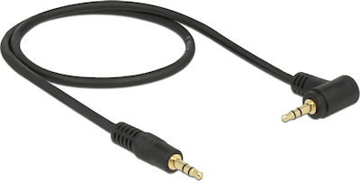 DeLock 3.5mm male - 3.5mm male Cable Black 1m (83754)