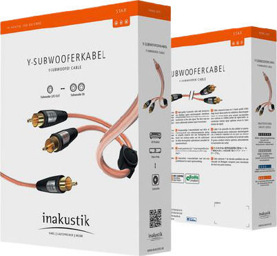 Inakustik Cable RCA male - RCA male 12m 00308312