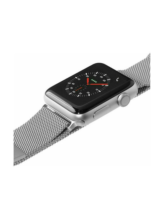 Laut Steel Loop Armband Rostfreier Stahl Silber (Apple Watch 44/45/46mm/Ultra 49mm)