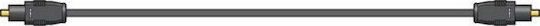 AvLink Optical Audio Cable TOS male - TOS male Μαύρο 2.5m (112.202UK)