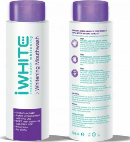 iWhite Instant Στοματικό Διάλυμα για Λεύκανση 500ml