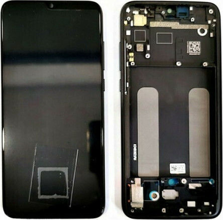 Οθόνη OLED με Μηχανισμό Αφής και Πλαίσιο για Mi 9 Lite (Μαύρο)