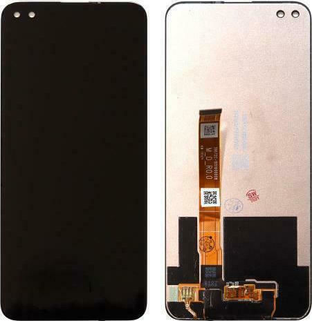 Οθόνη με Μηχανισμό Αφής για Realme X50 (Μαύρο)
