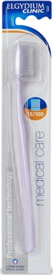 Elgydium Clinic 15/100 Toothbrush Ultra Soft Purple