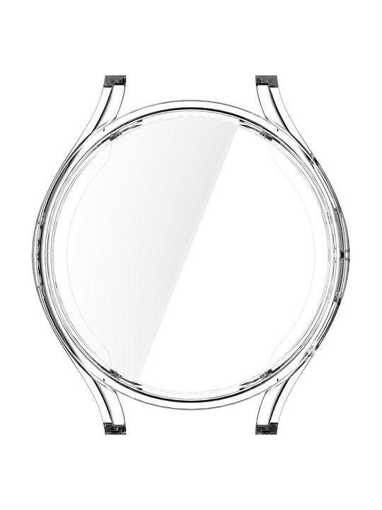 Spigen Ultra Hybrid Силиконов Калъф със Стъкло в Прозрачен цвят за Галакси Уотч 4 44мм