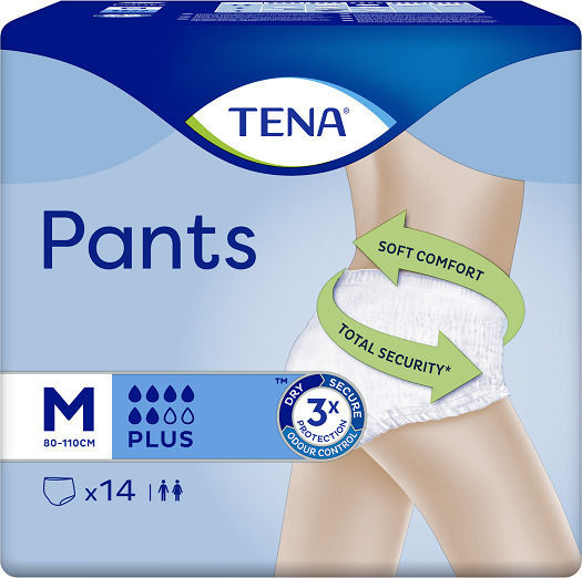 Tena Plus Incontinence Underwear 14pcs