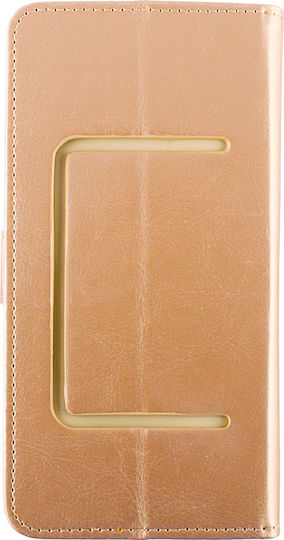Volte-Tel Silicone Book Buchhülle bis 6.9" Gold
