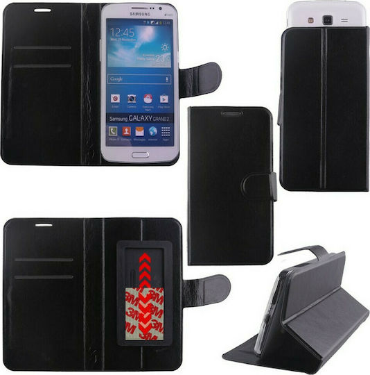 Volte-Tel Leather Book Stand 3M Slide έως 5.7" (Μαύρο)
