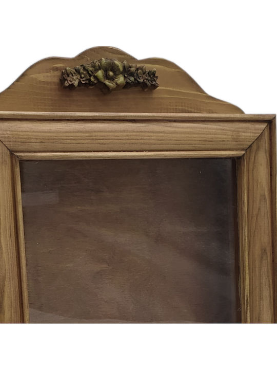 Korres Craft Antique Flowers Корона Кутия Правоъгълена Кафяв 35x25εκ.