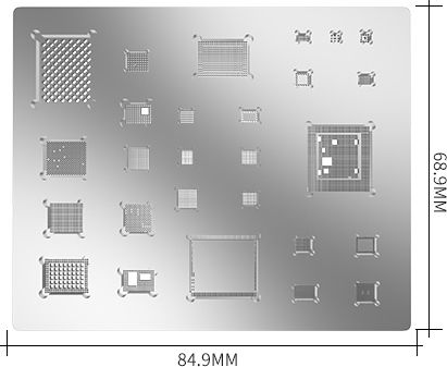 Best BST-A10 Reballing Stencil for Phone Repair