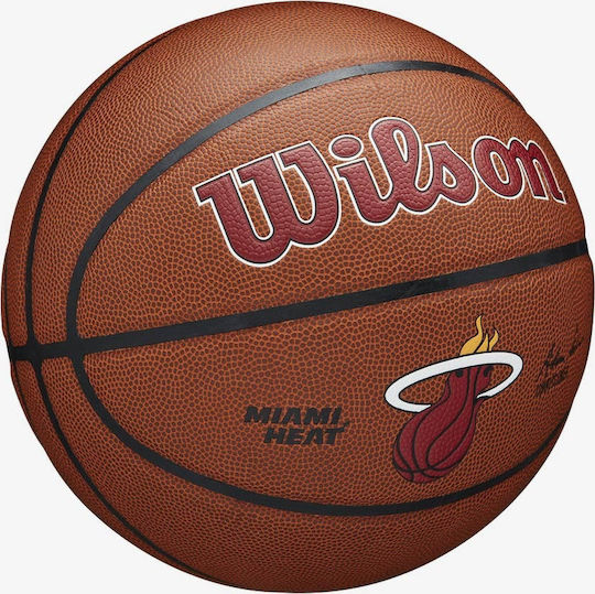 Wilson NBA Miami Heat Μπάλα Μπάσκετ Indoor/Outdoor
