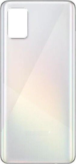 Batterieabdeckung Weiß für Galaxy A71