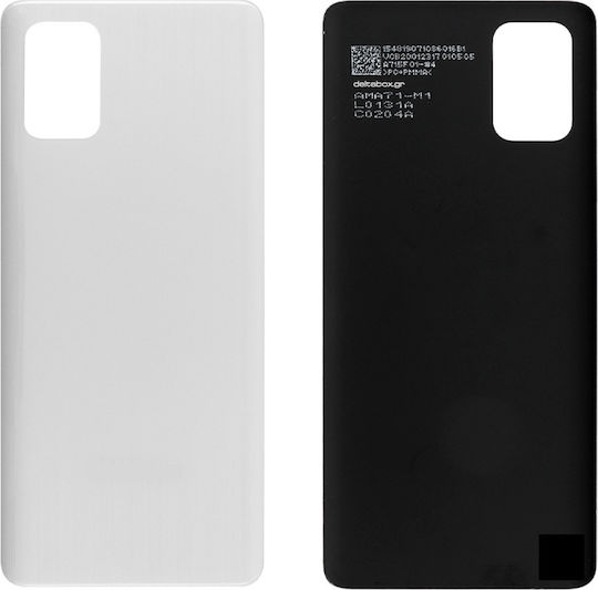 Batterieabdeckung Weiß für Galaxy A71