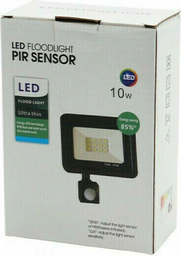 Wasserdichter LED Flutlichter 10W mit Bewegungssensor IP66