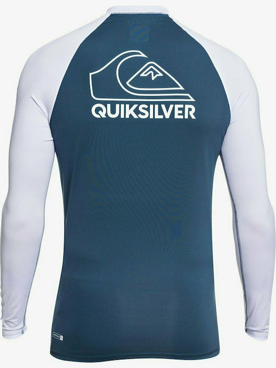 Quiksilver On Tour Ανδρική Μακρυμάνικη Αντηλιακή Μπλούζα Πολύχρωμη