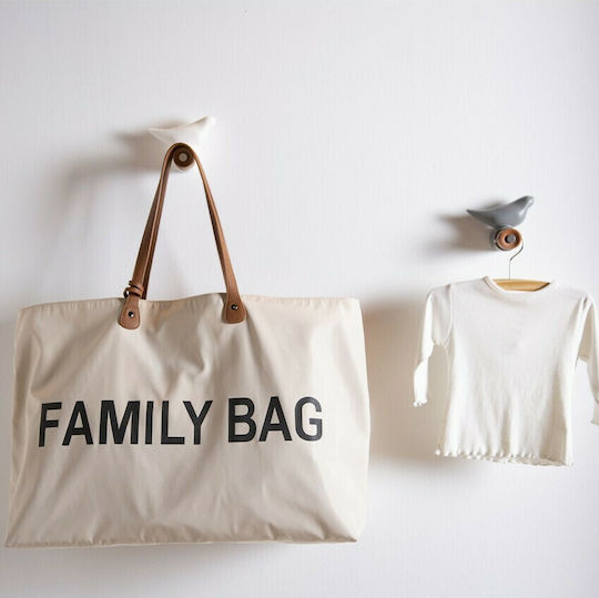 Childhome Τσάντα-Αλλαξιέρα Ώμου/Χειρός Family Off White 55x18x40εκ.