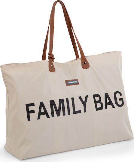 Childhome Τσάντα-Αλλαξιέρα Ώμου/Χειρός Family Off White 55x18x40εκ.