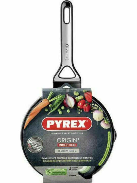 Pyrex Origin+ Κατσαρολάκι Γάλακτος από Αλουμίνιο 2.3lt / 18cm