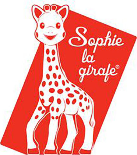 Sophie La Girafe Baby Non Slip Bath Mat Blue