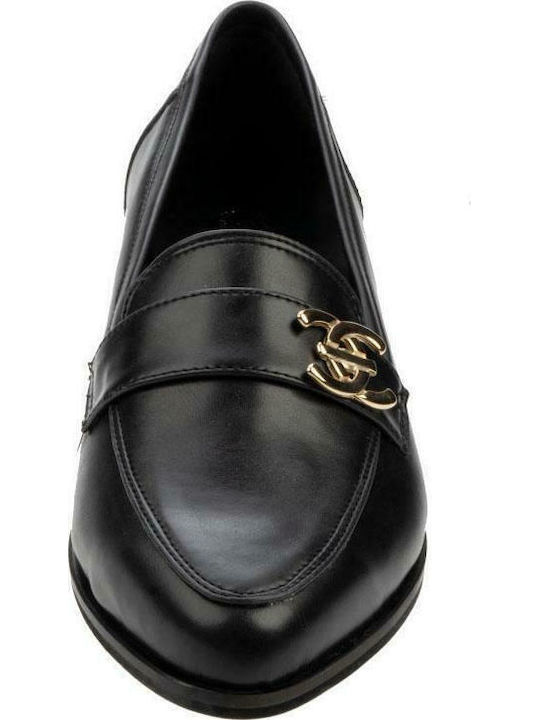 S Γυναικεία Loafers σε Μαύρο Χρώμα