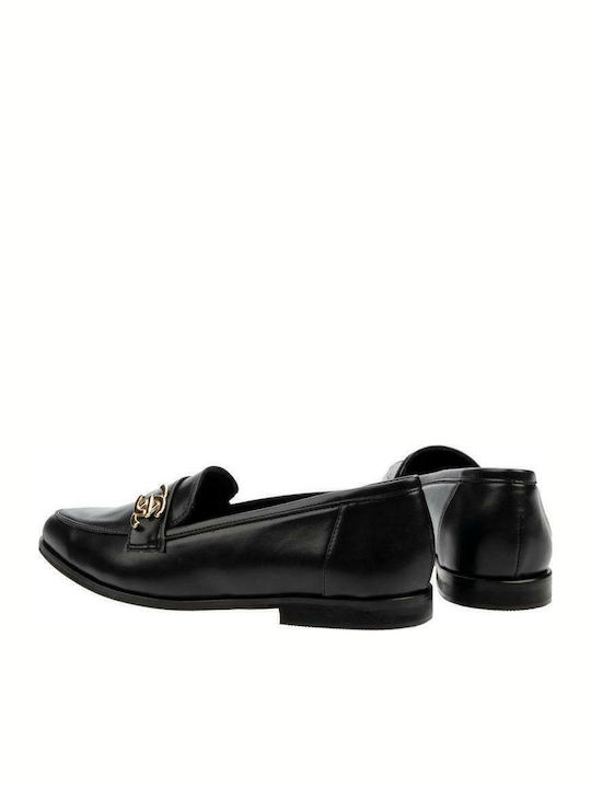 S Γυναικεία Loafers σε Μαύρο Χρώμα