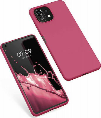 KWmobile Back Cover Σιλικόνης Pomegranate Red (Mi 11 Lite)