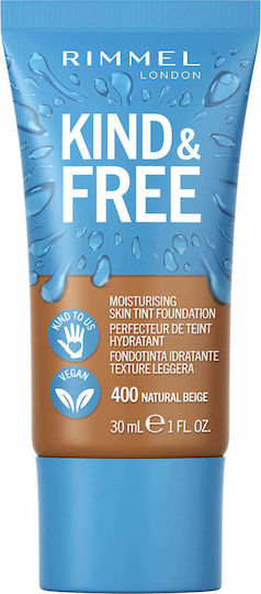 Rimmel Kind And Free Skin Tint Foundation Mov/alb Bej natural 30ml