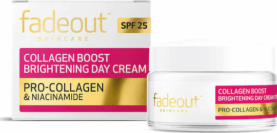 Fade Out Колаген Буст Блейтинг Дневен Крем за Лице с SPF25 50ml