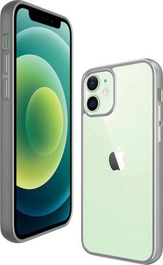 PanzerGlass ClearCaseColor Back Cover Πλαστικό Satin Silver (iPhone 12 Pro Max)