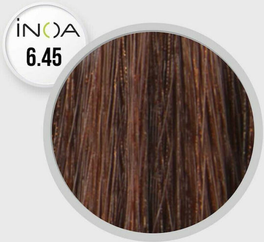 L'Oréal Professionnel Inoa Βαφή Μαλλιών Χωρίς Αμμωνία 6.45 Ξανθό Σκούρο Χάλκινο Ακαζού 60ml