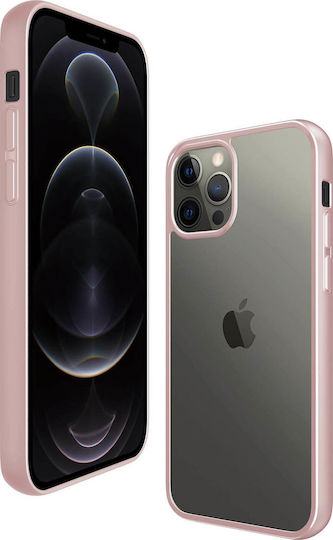 PanzerGlass ClearCaseColor Back Cover Πλαστικό Ροζ Χρυσό (iPhone 12 Pro Max)