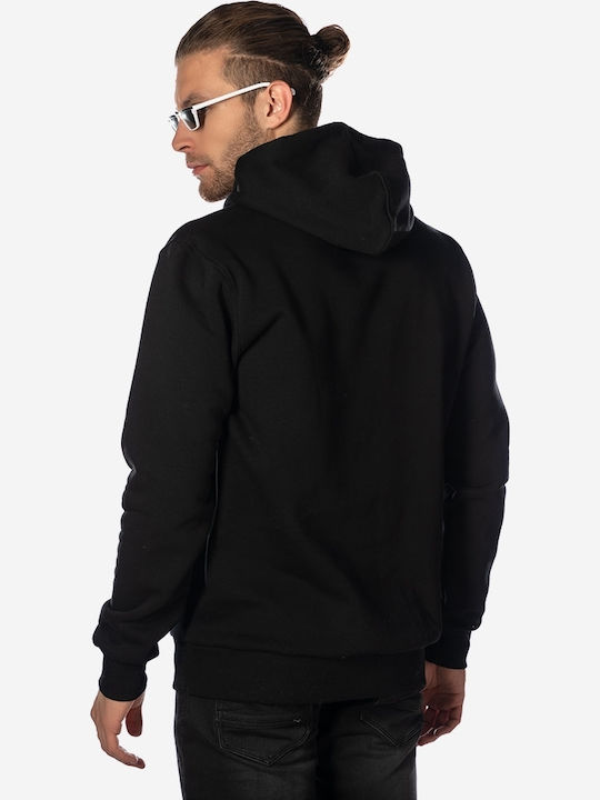 Camaro Men's Sweatshirt with Hood and Pockets Black