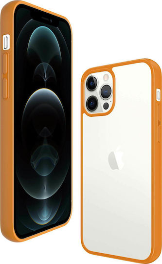 PanzerGlass ClearCaseColor Umschlag Rückseite Kunststoff Orange (iPhone 12 Pro Max)