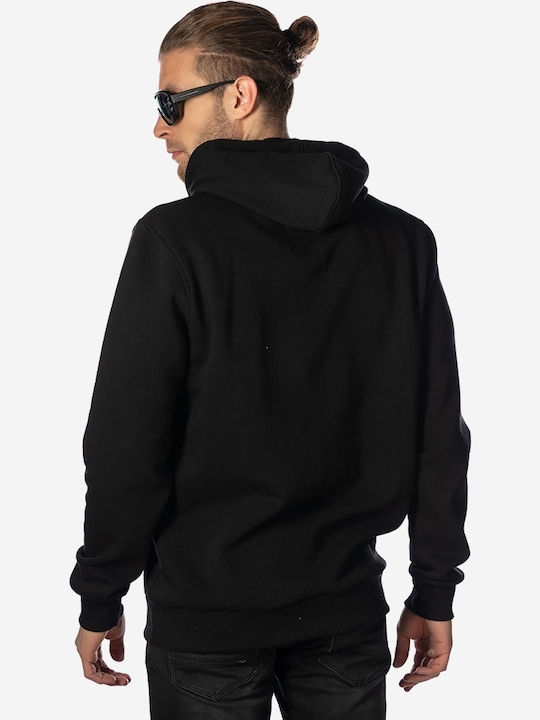 Camaro Men's Sweatshirt with Hood and Pockets Black