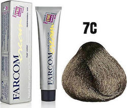 Farcom Hair Color Cream Βαφή Μαλλιών Νο. 7c 60ml