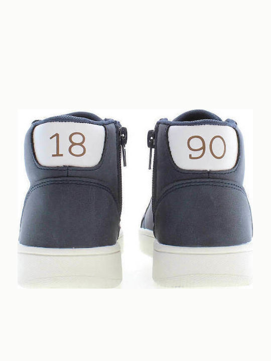 Παιδικά Sneakers High Navy Μπλε