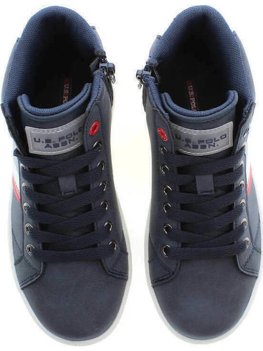 Παιδικά Sneakers High Navy Μπλε