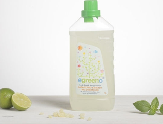 Egreeno Καθαριστικό Υγρό Πατώματος Μέντα & Μοσχολέμονο 1lt