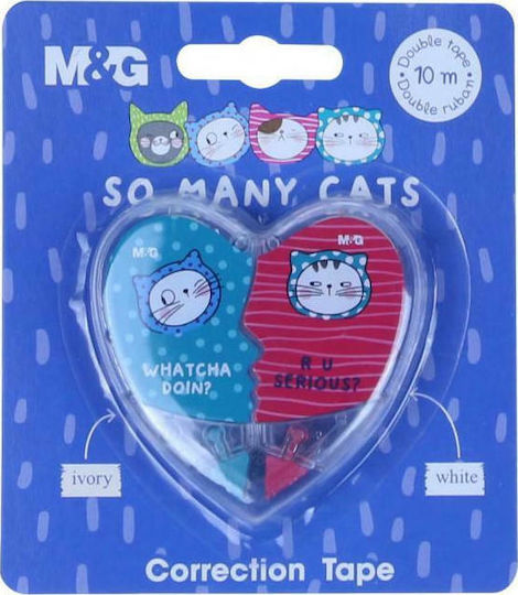 M&G So Many Cats Bandă Corectoare (Diverse modele/culori) 2buc