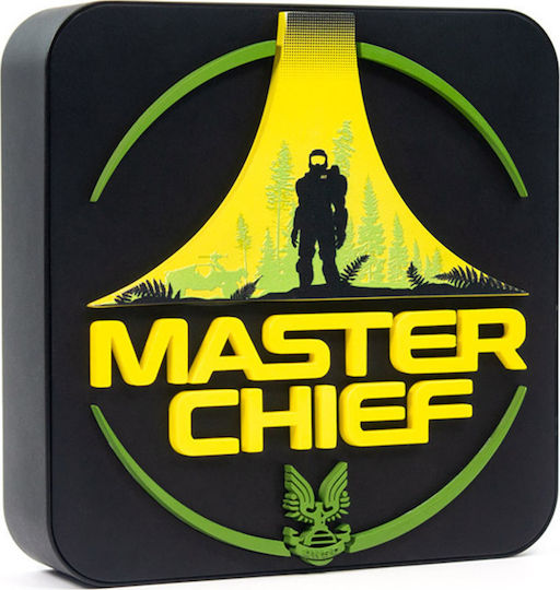 Numskull Kinder Dekorative Lampe Master Chief Mounted 3D Schwarz 5.5εκ.